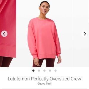 Lululemon Perfectly Oversized Crew